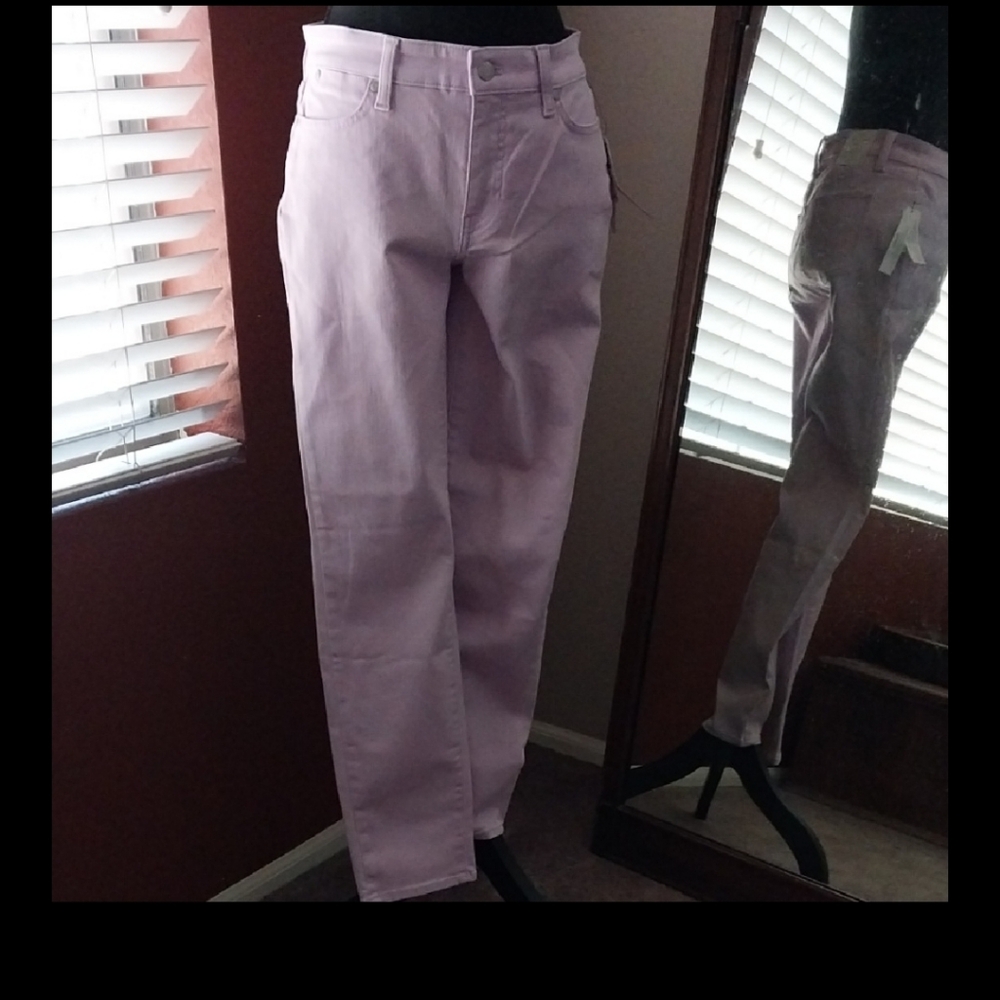 Talbots Purple Cropped Ankle Jeans